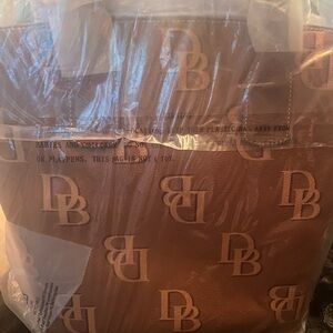 Dooney & Bourke Brown Monogram Tote
